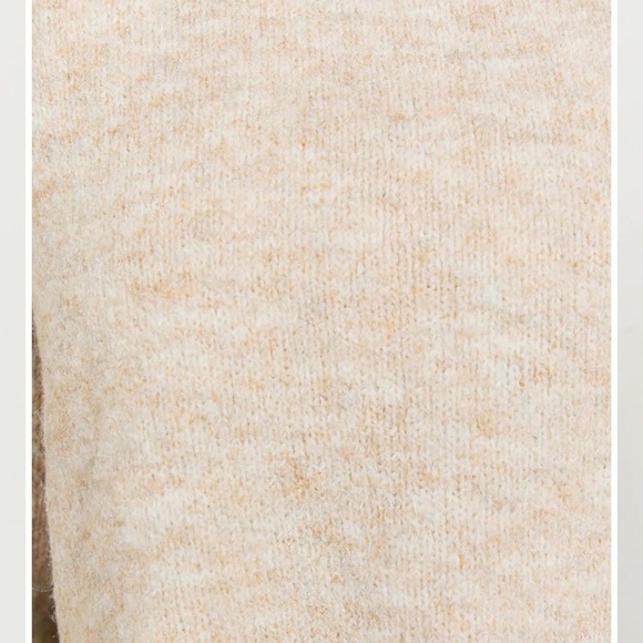 Showpo Cream Turtleneck Sweater - Picture 6 of 7